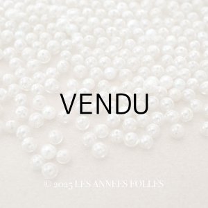 画像: アンティーク スフレビーズ オーロラ加工  極小 吹きガラス製 ビーズ 4mm  53g