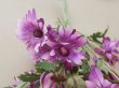 画像5: アンティーク 大きなブーケ クリザンテム 布花 ラベル付 (5)