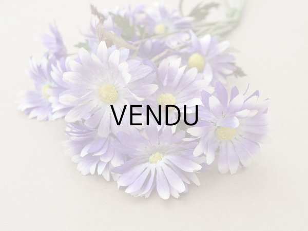 画像6: アンティーク 大きなブーケ クリザンテム 布花 ラベル付 (6)