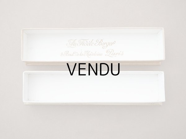 画像7: アンティーク お菓子箱 薔薇＆リボンのガーランド BONBONS LES POMPADOUR - AU FIDELE BERGER PARIS  - (7)