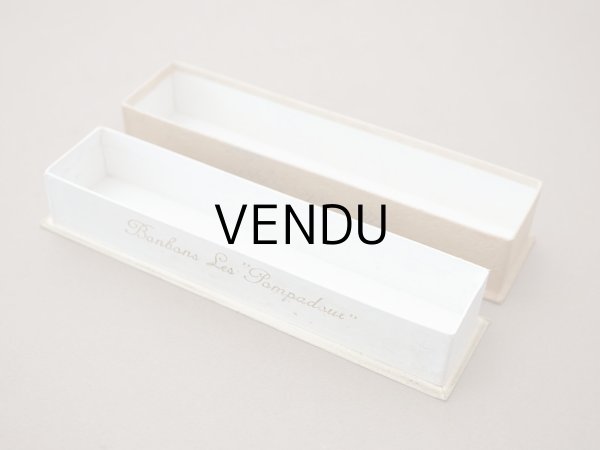 画像8: アンティーク お菓子箱 薔薇＆リボンのガーランド BONBONS LES POMPADOUR - AU FIDELE BERGER PARIS  - (8)