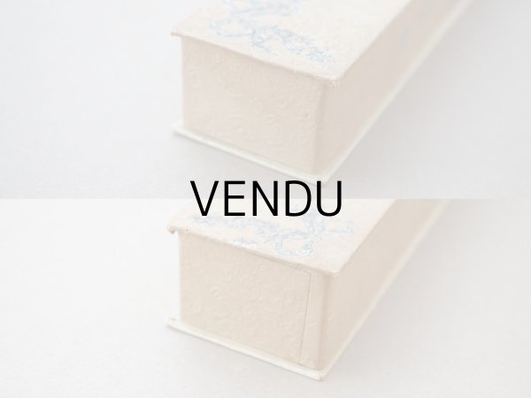 画像6: アンティーク お菓子箱 薔薇＆リボンのガーランド BONBONS LES POMPADOUR - AU FIDELE BERGER PARIS  - (6)