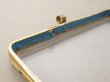 画像15: 19世紀中頃 アンティーク 大きなジュエリーケース スモーキーブルーのシルククッション 20.2×17.5cm (15)