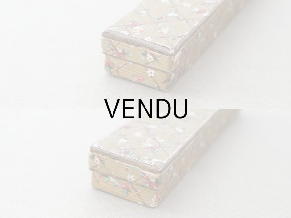 画像4: アンティーク 花模様のジュエリーボックス  (4)
