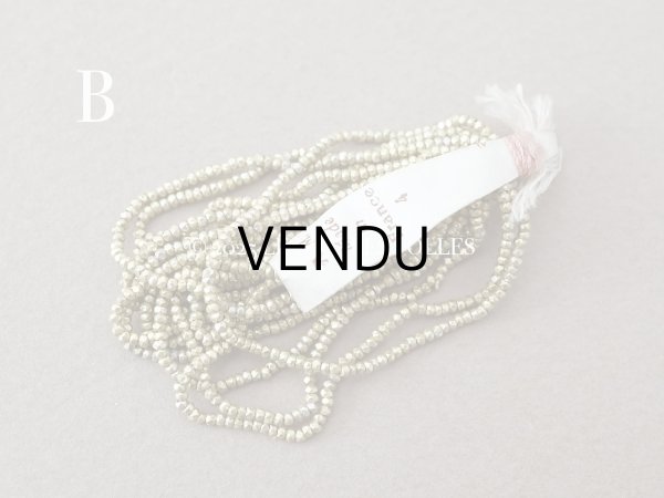 画像6: 【セール対象外】【クーポン対象外】アンティーク カット入り メタルビーズ スモーキーシャンパンゴールド メタル製 ビーズ A.M. 4 (6)