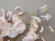 画像17: アンティーク 布花 大きなブーケ パウダーピンク (17)