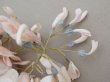 画像5: アンティーク 布花 大きなブーケ パウダーピンク (5)