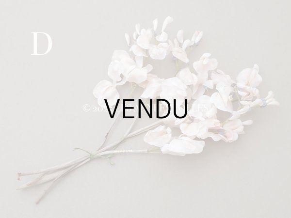 画像20: アンティーク 布花 大きなブーケ パウダーピンク (20)