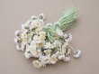 画像3: アンティーク デイジーの布花 大きなブーケ 約80輪 (3)