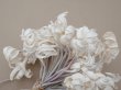画像4: アンティーク ヒヤシンスの布花 大きなブーケ オフホワイト (4)