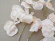 画像22: アンティーク 布花 大きなブーケ パウダーピンク (22)