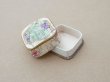 画像6: アンティーク 小さなパウダーボックス BOUQUET DE VIOLETTES DES JARDINS - ERIZMA PARIS - (6)