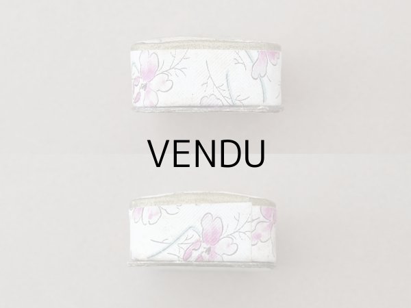 画像4: アンティーク 小さなパウダーボックス BOUQUET DE VIOLETTES DES JARDINS - ERIZMA PARIS - (4)