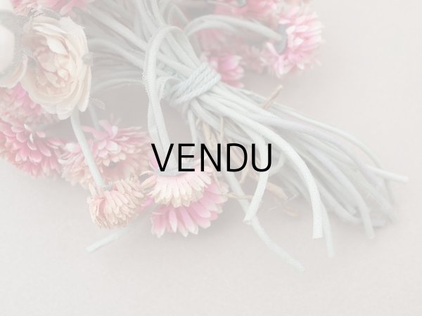 画像4: アンティーク 薔薇＆デイジーの布花 ブーケ 約44輪 (4)