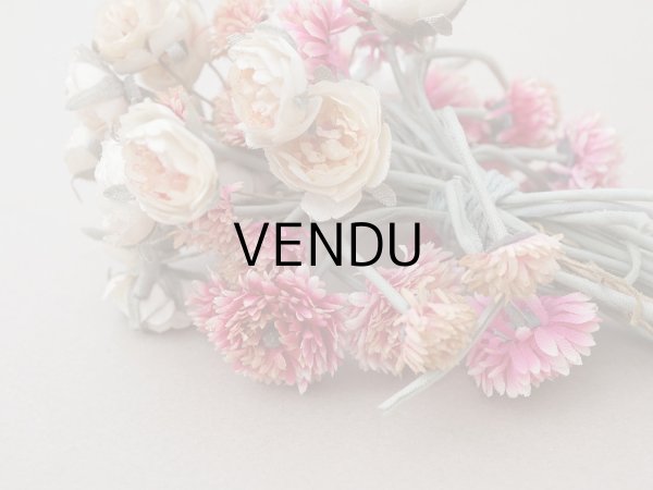 画像5: アンティーク 薔薇＆デイジーの布花 ブーケ 約44輪 (5)