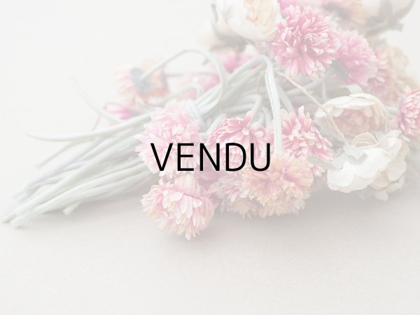 画像9: アンティーク 薔薇＆デイジーの布花 ブーケ 約44輪 (9)