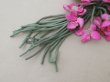 画像2: アンティーク ベルベットの菫の布花 ピンク (2)