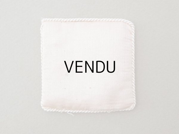 画像4: アンティーク  花刺繍のカバー付き シルク製 サシェ 香り袋 小さなクッション パウダーピンク  (4)