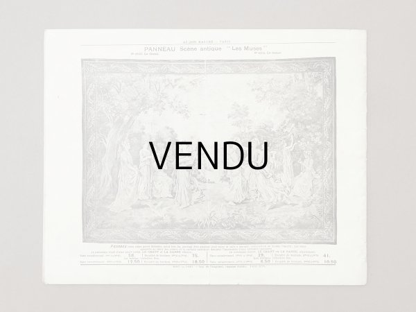 画像3: アンティーク ボンマルシェのカタログ インテリア用ファブリック＆パスパントリー TISSU POUR AMEUBLEMENTS - AU BON MARCHE - (3)