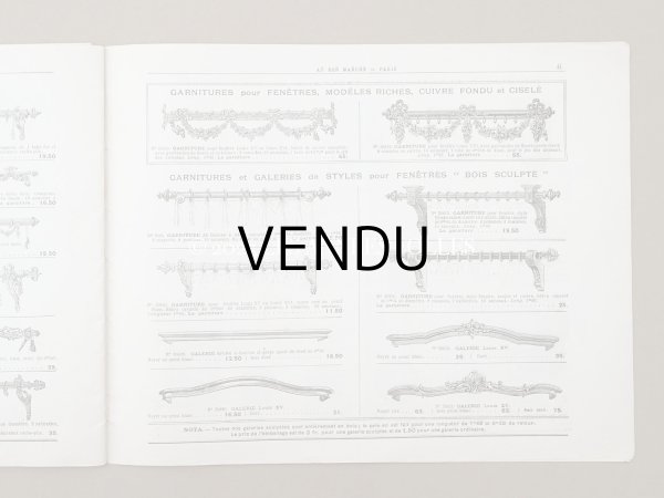 画像18: アンティーク ボンマルシェのカタログ インテリア用ファブリック＆パスパントリー TISSU POUR AMEUBLEMENTS - AU BON MARCHE - (18)