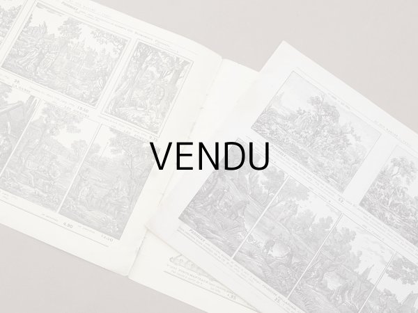 画像4: アンティーク ボンマルシェのカタログ インテリア用ファブリック＆パスパントリー TISSU POUR AMEUBLEMENTS - AU BON MARCHE - (4)