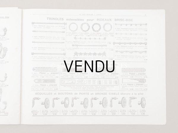 画像15: アンティーク ボンマルシェのカタログ インテリア用ファブリック＆パスパントリー TISSU POUR AMEUBLEMENTS - AU BON MARCHE - (15)