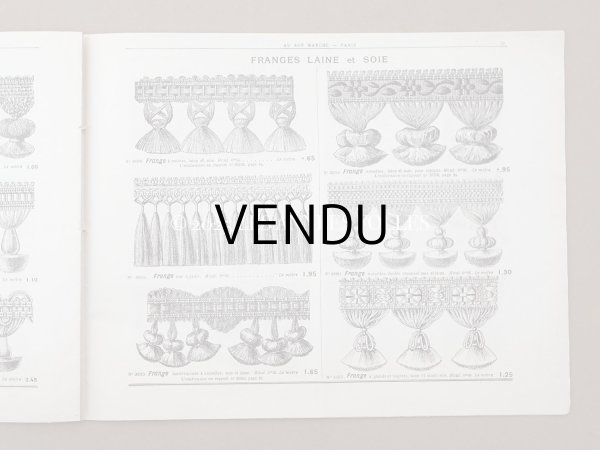 画像10: アンティーク ボンマルシェのカタログ インテリア用ファブリック＆パスパントリー TISSU POUR AMEUBLEMENTS - AU BON MARCHE - (10)