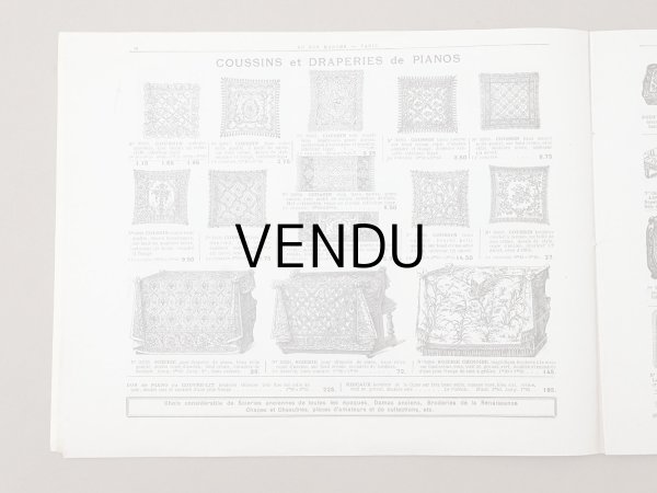 画像8: アンティーク ボンマルシェのカタログ インテリア用ファブリック＆パスパントリー TISSU POUR AMEUBLEMENTS - AU BON MARCHE - (8)