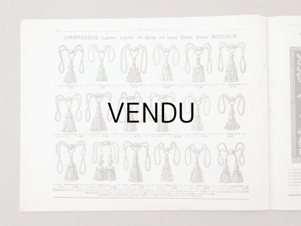 画像13: アンティーク ボンマルシェのカタログ インテリア用ファブリック＆パスパントリー TISSU POUR AMEUBLEMENTS - AU BON MARCHE - (13)