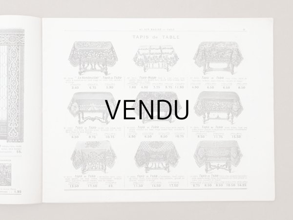 画像7: アンティーク ボンマルシェのカタログ インテリア用ファブリック＆パスパントリー TISSU POUR AMEUBLEMENTS - AU BON MARCHE - (7)