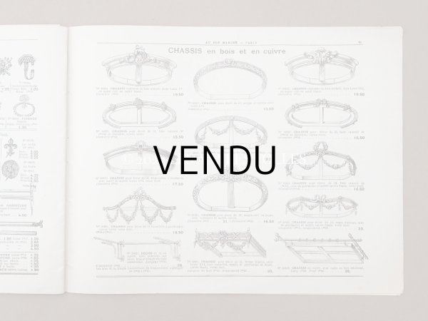 画像17: アンティーク ボンマルシェのカタログ インテリア用ファブリック＆パスパントリー TISSU POUR AMEUBLEMENTS - AU BON MARCHE - (17)