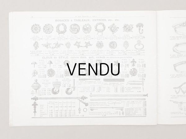 画像16: アンティーク ボンマルシェのカタログ インテリア用ファブリック＆パスパントリー TISSU POUR AMEUBLEMENTS - AU BON MARCHE - (16)