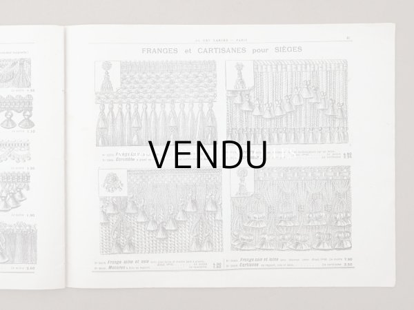 画像12: アンティーク ボンマルシェのカタログ インテリア用ファブリック＆パスパントリー TISSU POUR AMEUBLEMENTS - AU BON MARCHE - (12)