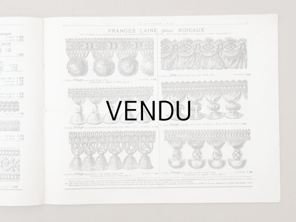 画像9: アンティーク ボンマルシェのカタログ インテリア用ファブリック＆パスパントリー TISSU POUR AMEUBLEMENTS - AU BON MARCHE - (9)