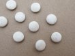 画像8: アンティーク ドール用 6.5mm くるみボタン ホワイト 9ピースのセット (8)