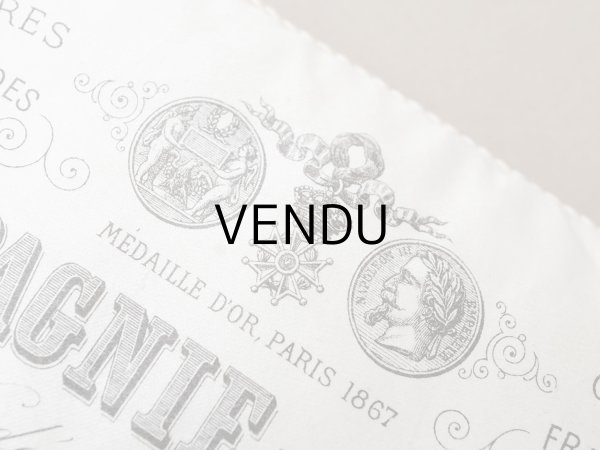 画像3: 19世紀末 アンティーク シルク製 クッション シルククッション COMPAGNIE DES INDES  (3)