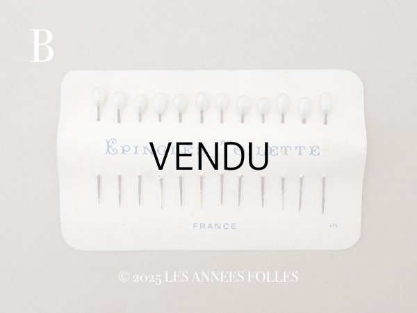 画像7: アンティーク エパングル EPINGLES TOILETTE (7)