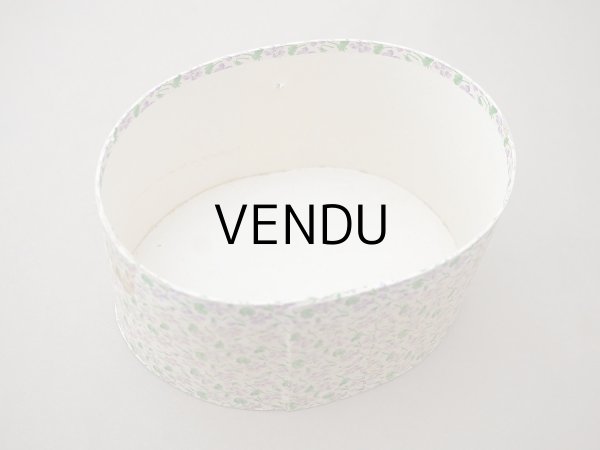 画像14: アンティーク 帽子箱型 菫のソープボックス SAVON AUX VIOLETTES DE TOULOUSE - PARFUMERIE DE JOUVENCE - (14)