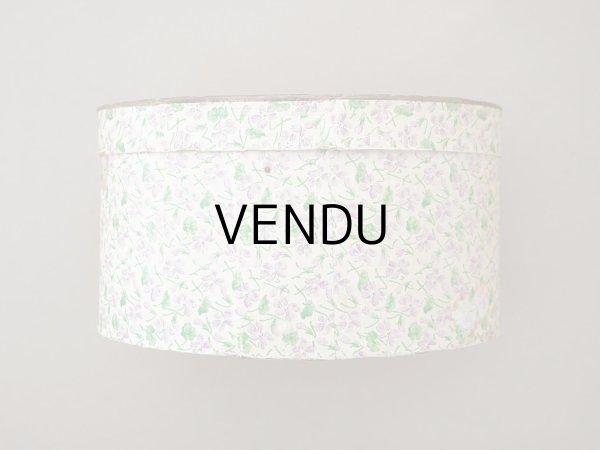 画像9: アンティーク 帽子箱型 菫のソープボックス SAVON AUX VIOLETTES DE TOULOUSE - PARFUMERIE DE JOUVENCE - (9)