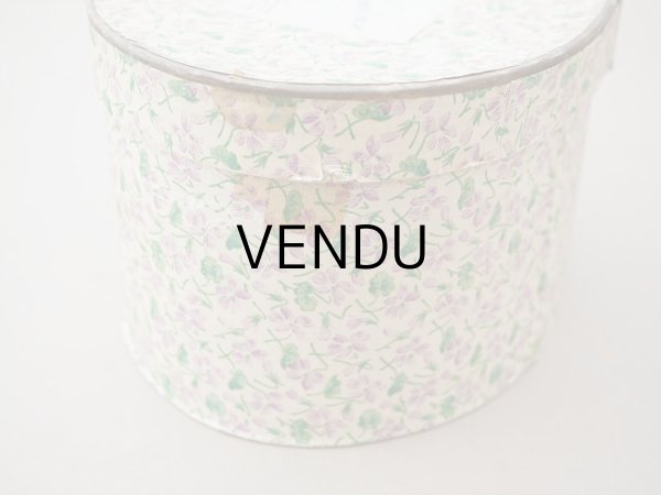 画像11: アンティーク 帽子箱型 菫のソープボックス SAVON AUX VIOLETTES DE TOULOUSE - PARFUMERIE DE JOUVENCE - (11)