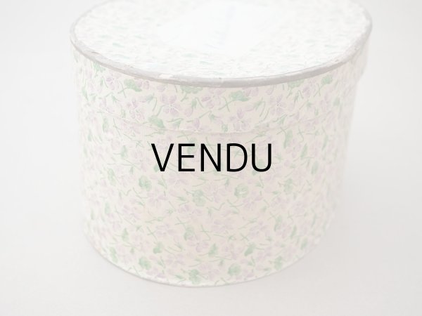 画像10: アンティーク 帽子箱型 菫のソープボックス SAVON AUX VIOLETTES DE TOULOUSE - PARFUMERIE DE JOUVENCE - (10)