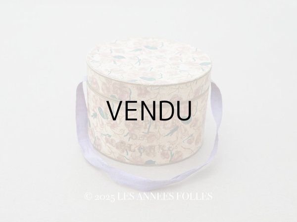 画像1: アンティーク 菫の砂糖菓子の紙箱 SOUVENIR DE TOULOUSE (1)