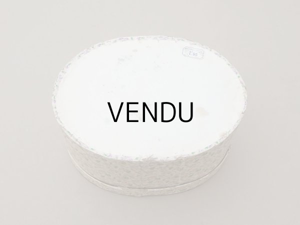 画像7: アンティーク 帽子箱型 菫のソープボックス SAVON AUX VIOLETTES DE TOULOUSE - PARFUMERIE DE JOUVENCE - (7)