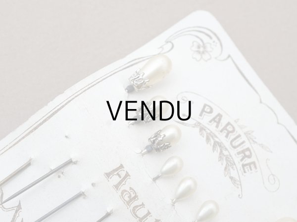画像2: アンティーク パールのエパングル PARURE HAUTE NOUVEAUTE (2)
