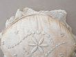 画像4: アンティーク シルク製 ロココモチーフ付 ボックス 花刺繍＆レース (4)