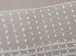 画像5: アンティーク ドット柄 チュールレース 3m  5.9cm幅 オフホワイト (5)