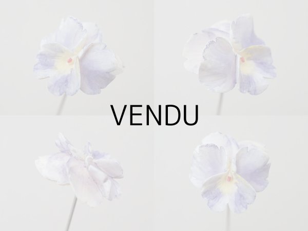 画像5: アンティーク ハットピン 菫 (5)
