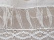 画像11: アンティーク 幅広 ドレスの裾  プリーツ入り レース 3.7m 23cm幅  (11)