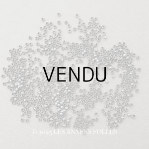 画像: 19世紀末 アンティーク メタルビーズ ひねり模様入り シルバー 