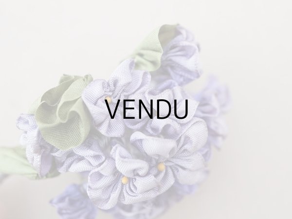 画像6: アンティーク 菫のブーケ ロココモチーフ  (6)